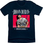 Jhoan Duran MLBPA Tee navy blue Minnesota In The Clutch